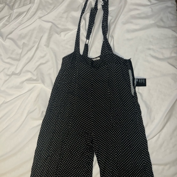 Urban Outfitters Black and white polka dot jumpsuit - Size S - Picture 4 of 5
